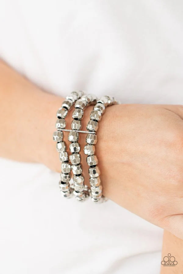 Magnetically Maven - Silver Bracelet