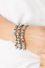 Load image into Gallery viewer, Magnetically Maven - Silver Bracelet
