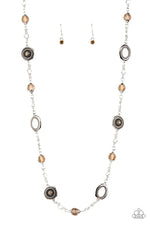 Load image into Gallery viewer, Glammed Up Goals - Brown Necklace
