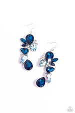 Load image into Gallery viewer, Fancy Flaunter - Blue Earring
