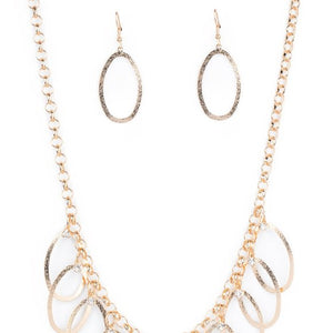 Double OVAL-time - Gold Necklace