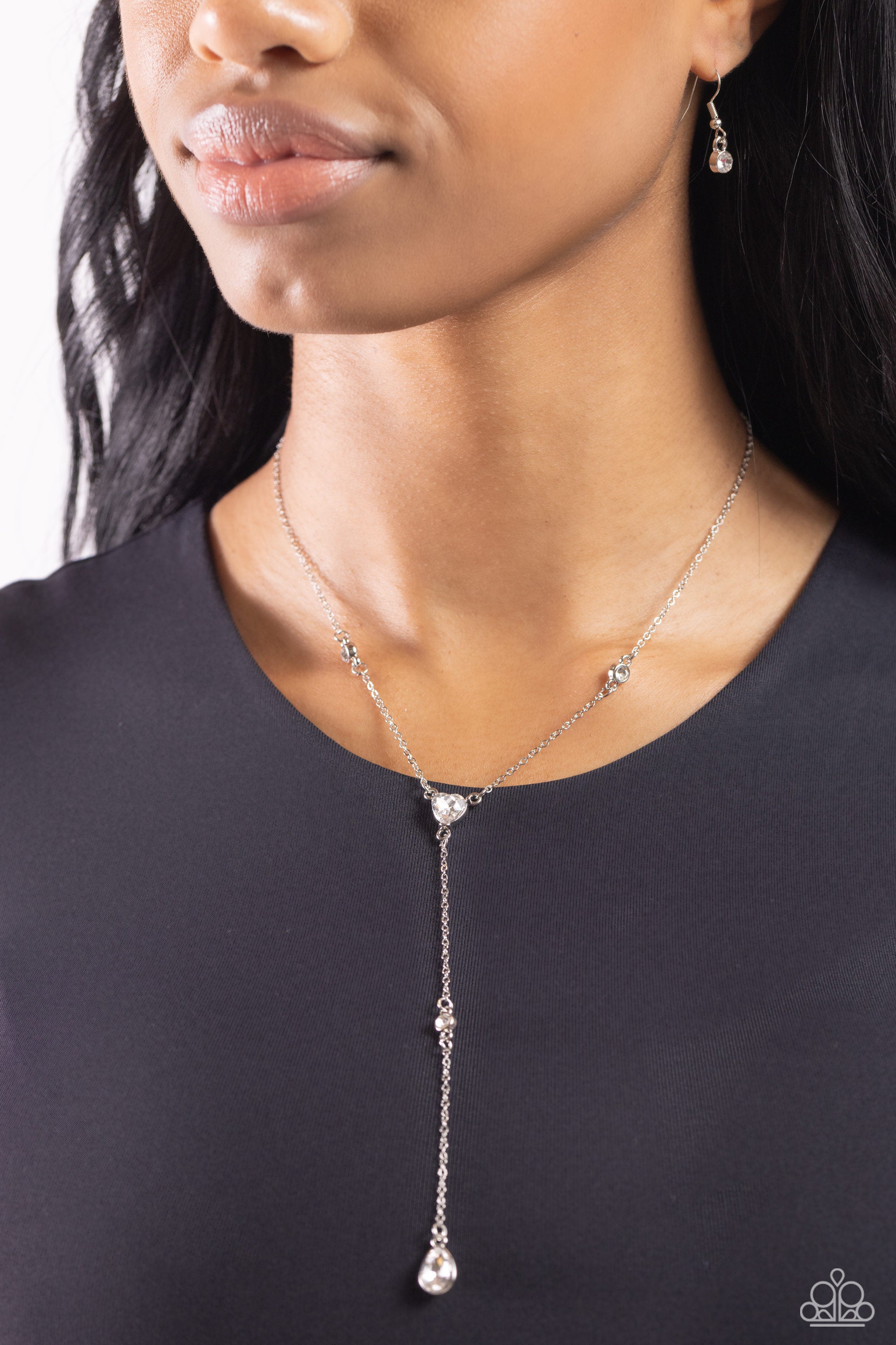 Lavish Lariat - White